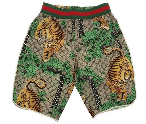 gucci tiger print swimwear|Gucci bathing suits.